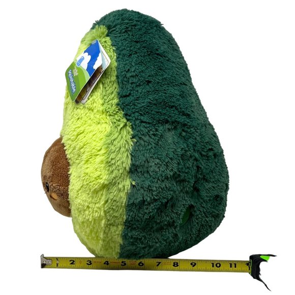 Squishable Comfort Food Avocado Plush Green Smiling 16" Tall NWT - Picture 7 of 8